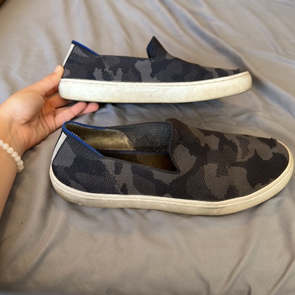 Rothy’s cheetah print slip on shoe - Picture 3 of 5